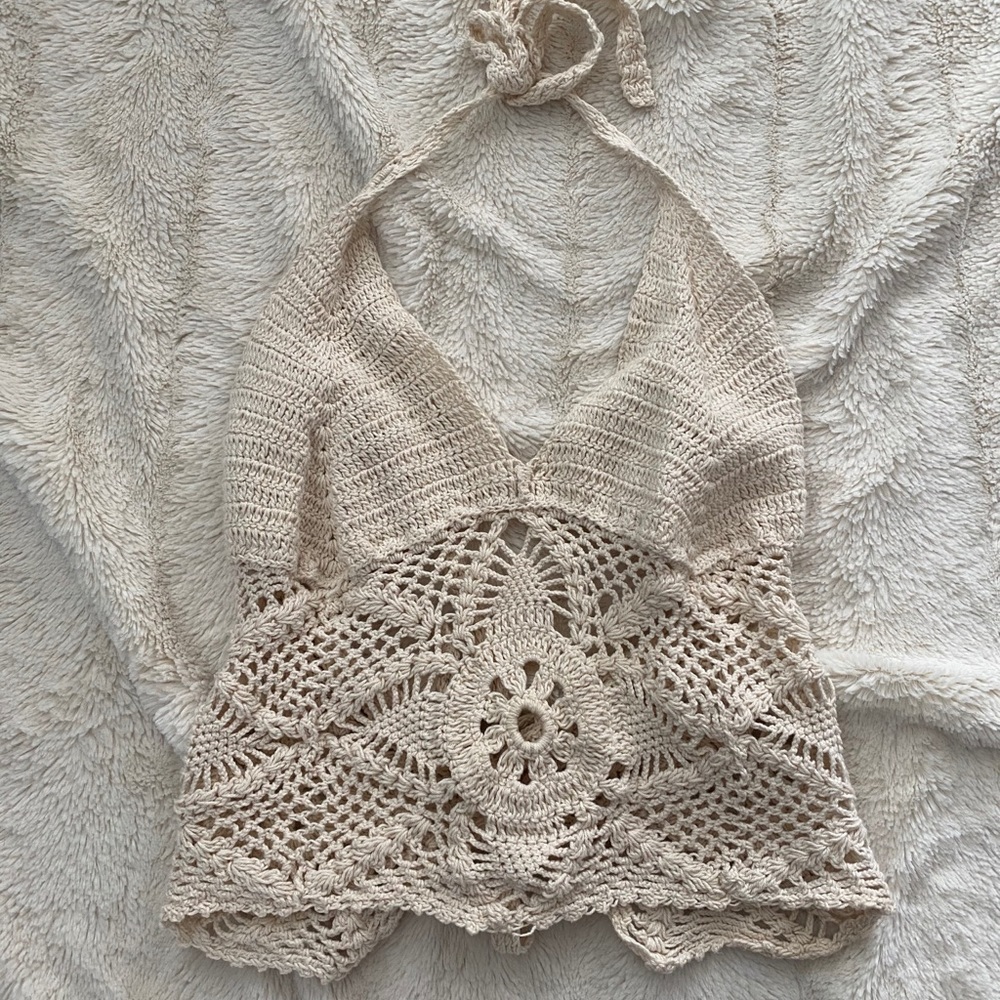 Crotchet crop top!